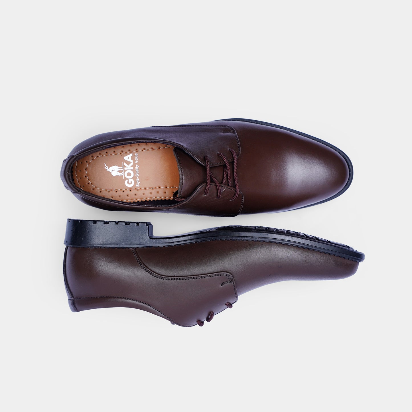 The Essential Lace-Ups Brown