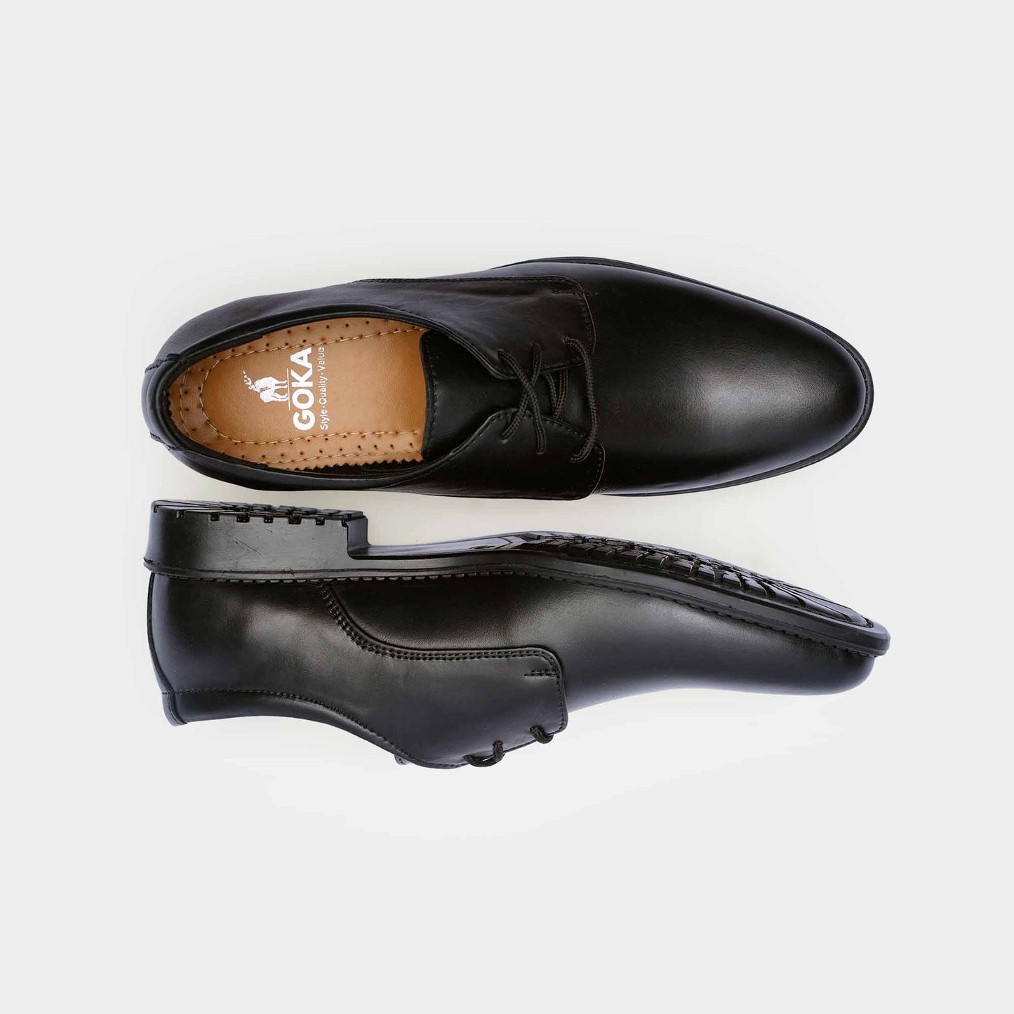 The Essential Lace-Ups Black