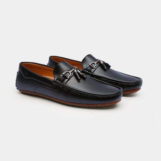 The Carson Moccasins Black